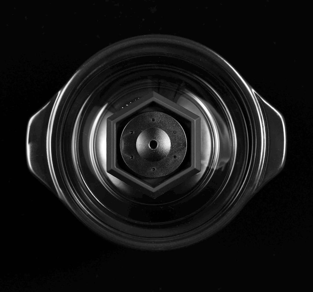 【未開封・HARIO】フタがガラスのご飯釜 １～２合 日本製 GNR-150-B