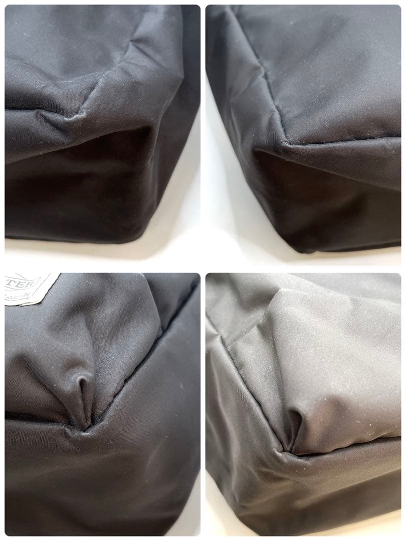 廃番品 美品　ポーター　ガール　ムース　MOUSSE L ブラック　ナイロン