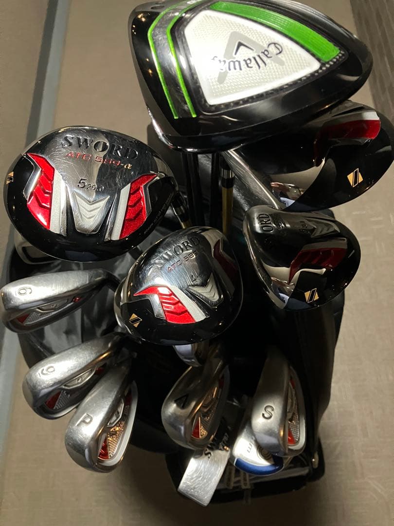 Z*W様 【SWORD （KATANA）ゴルフバッグ フルセット プラスα】