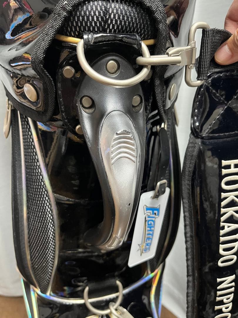 希少⭐︎ 北海道日本ハムファイターズ　ゴルフバッグ　キャディバッグ　9.5型