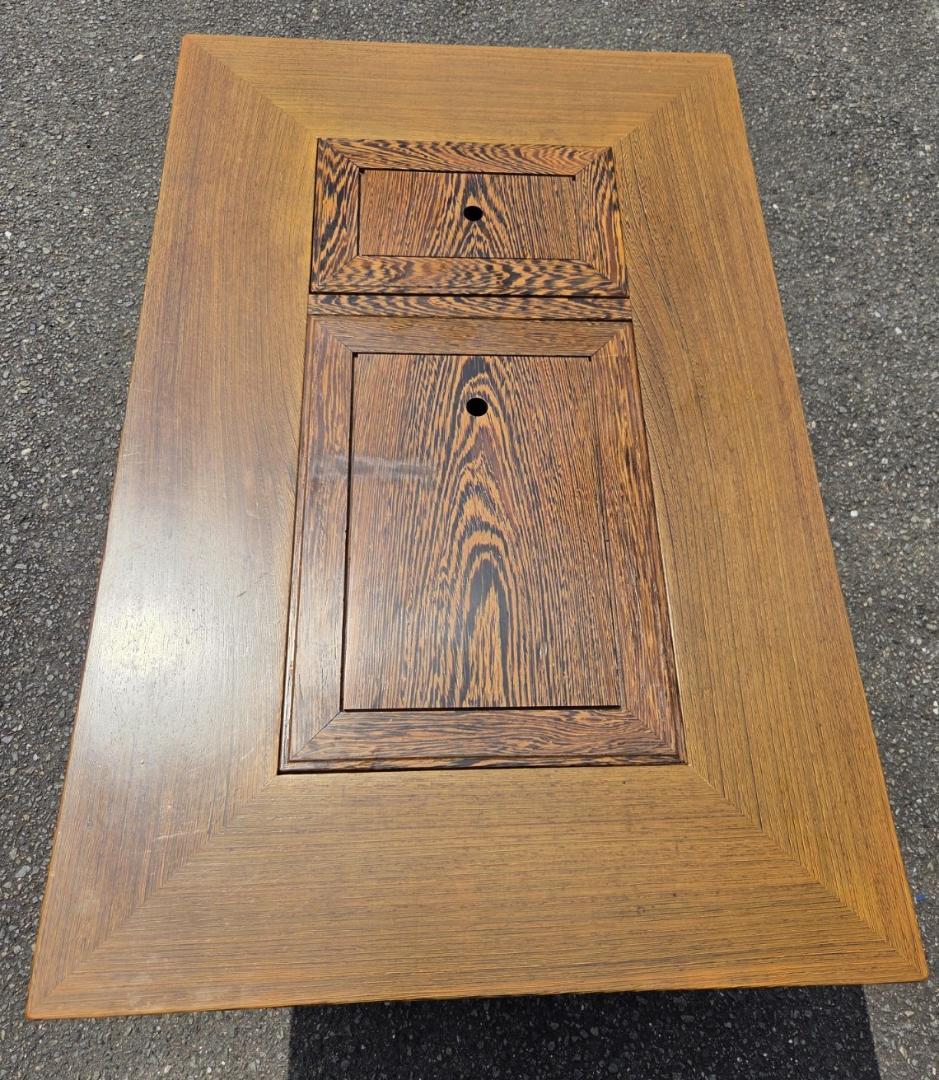 〈たのめる便・現状渡し〉タガヤサン 鉄刀木 角火鉢 長火鉢 囲炉裏