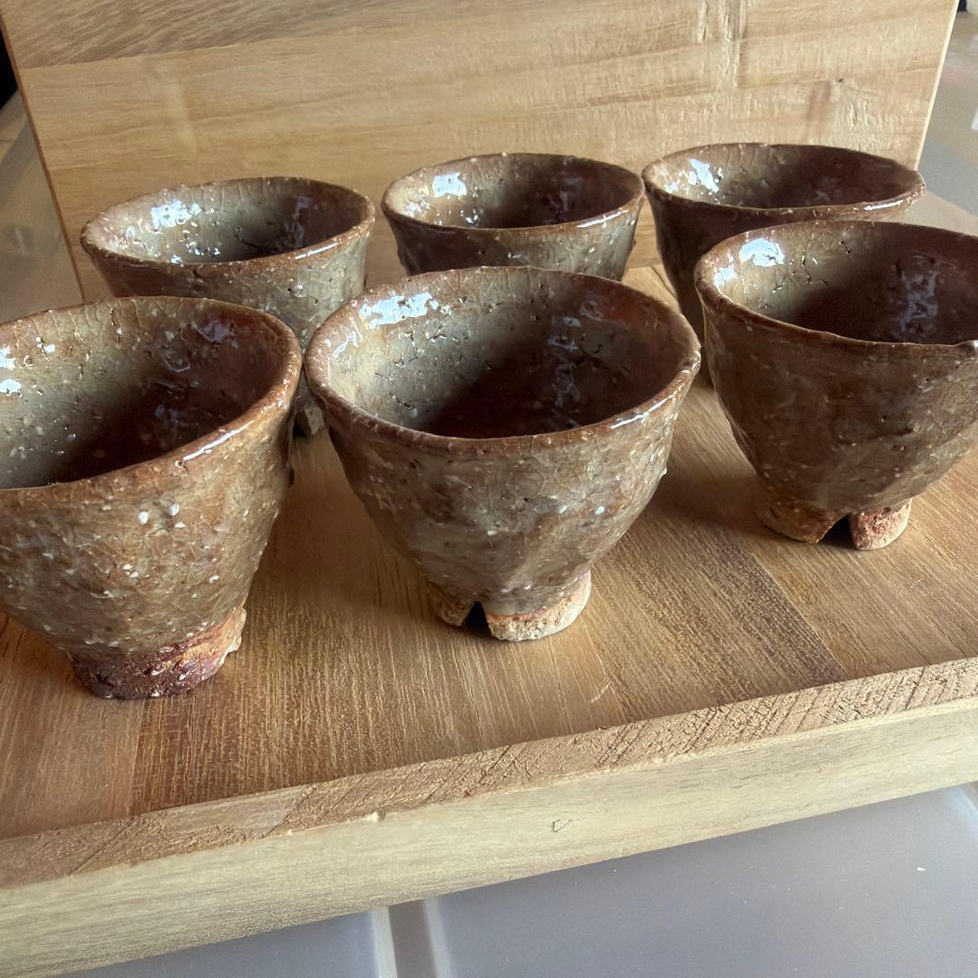 萩焼　波多野指月窯　波多野善蔵　茶器セット