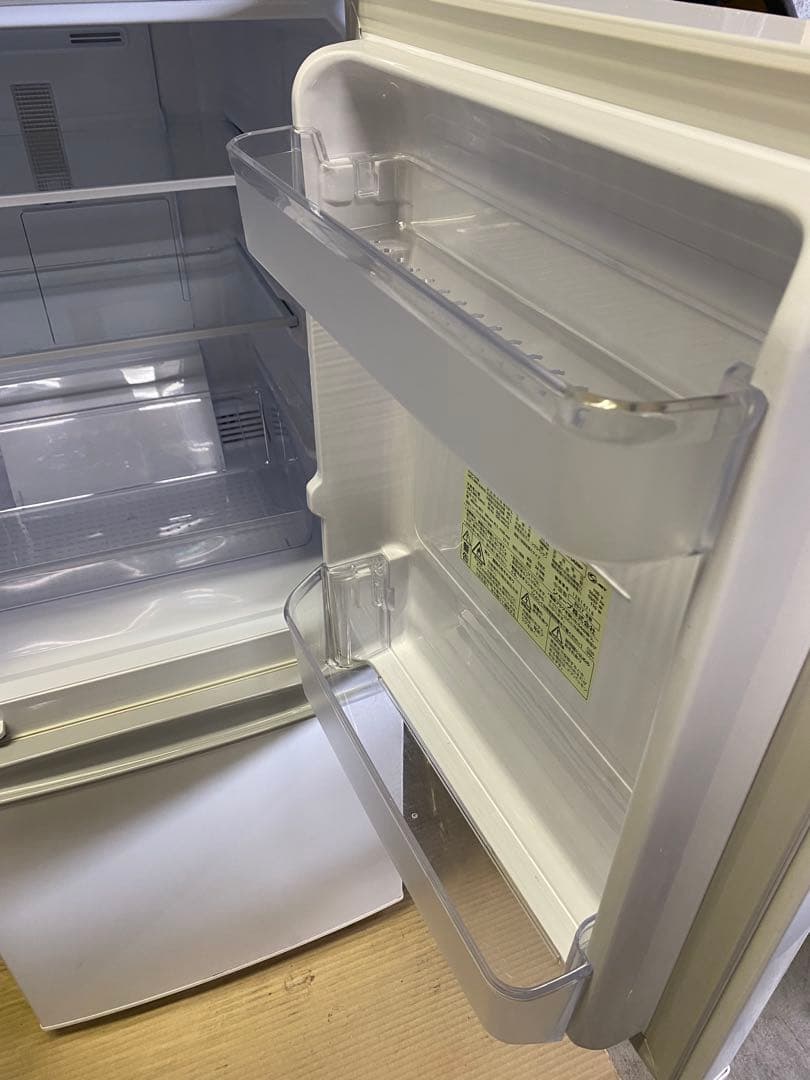 SHARPノンフロン冷凍冷蔵庫137L SJ-14E4-KW除菌・清掃済み