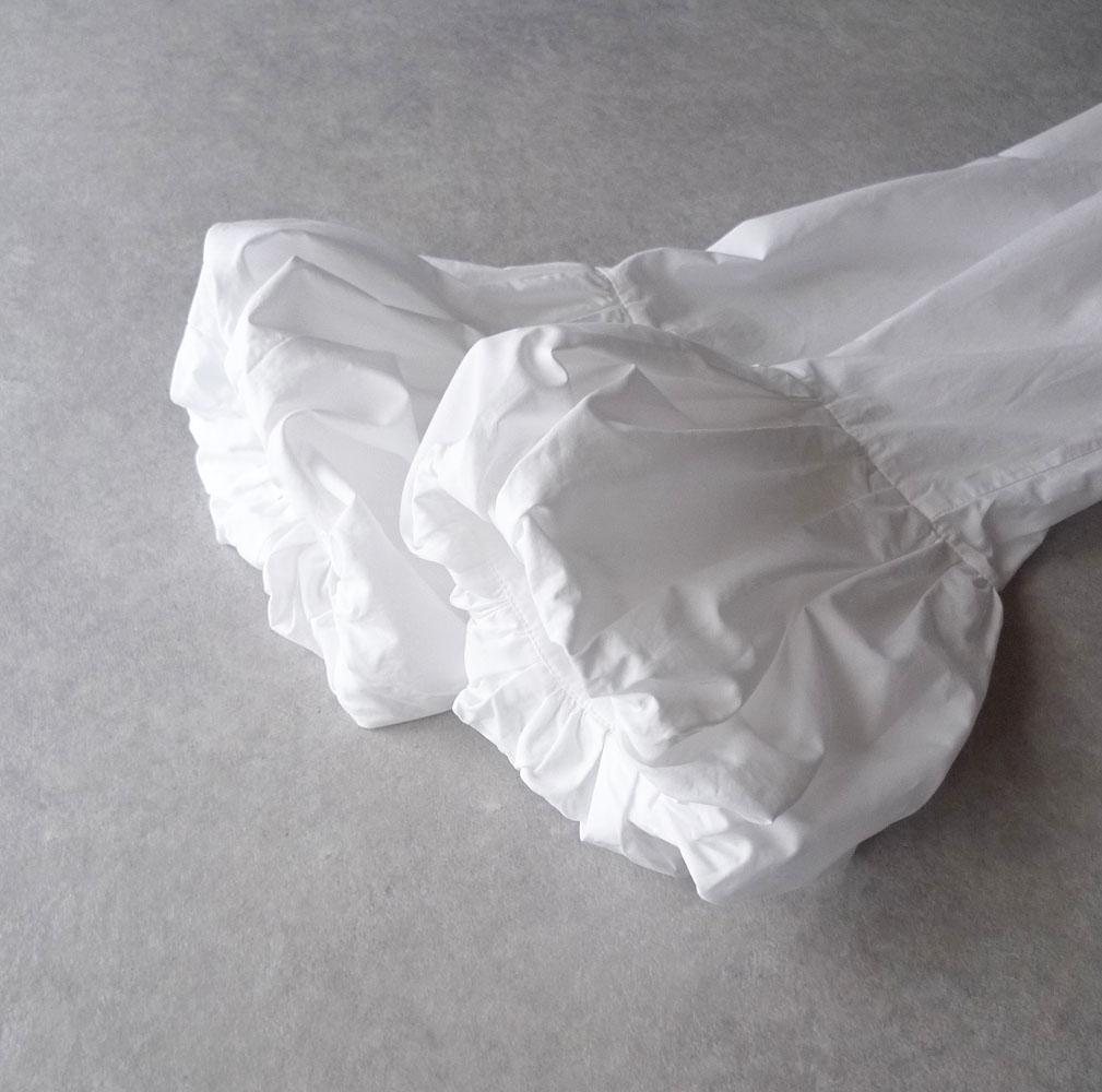 ■専用■美品 CLANE 2,6万 バルーンスリーブのブラウス ホワイト クラネ