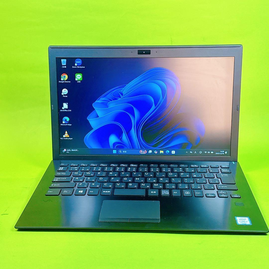 極速16GB‼️第8世代i7 windows ノートパソコン 薄型軽量 SSD