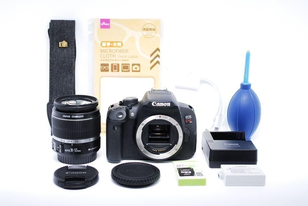 タッチパネル✨回転液晶✨Canon Kiss X7i✨高性能一眼レフ✨