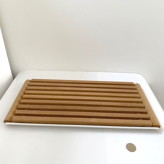 ウッドブレッドボード　簀子と長皿の組合せ　ポルトガル製