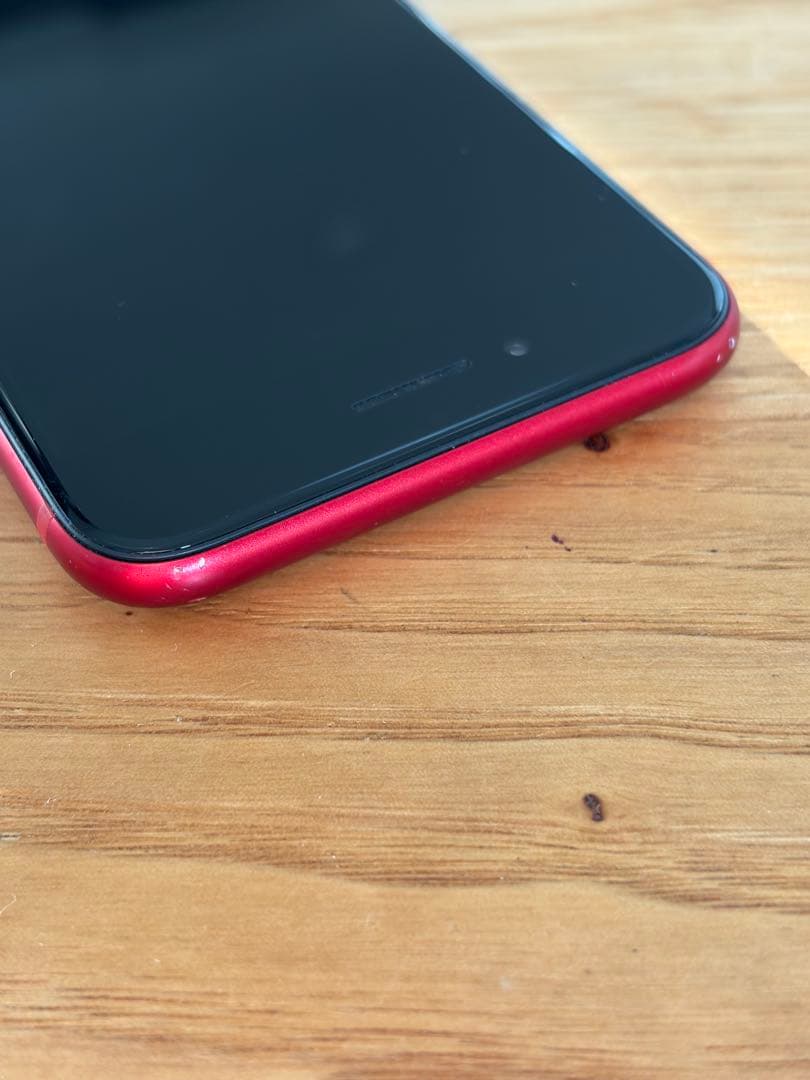 【美品】iPhone SE 256GB RED 第3世代 SIMフリー