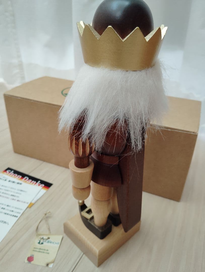 Christian Ulbricht　くるみ割り人形　王様　ゴールド