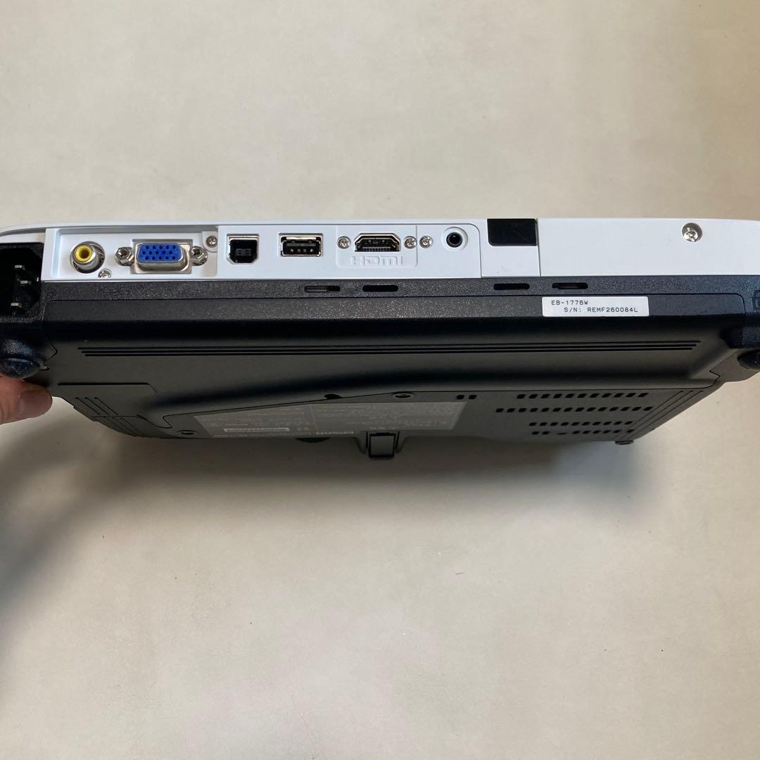 EPSON エプソン プロジェクター EB-1776W 使用頻度少 ランプ時間少