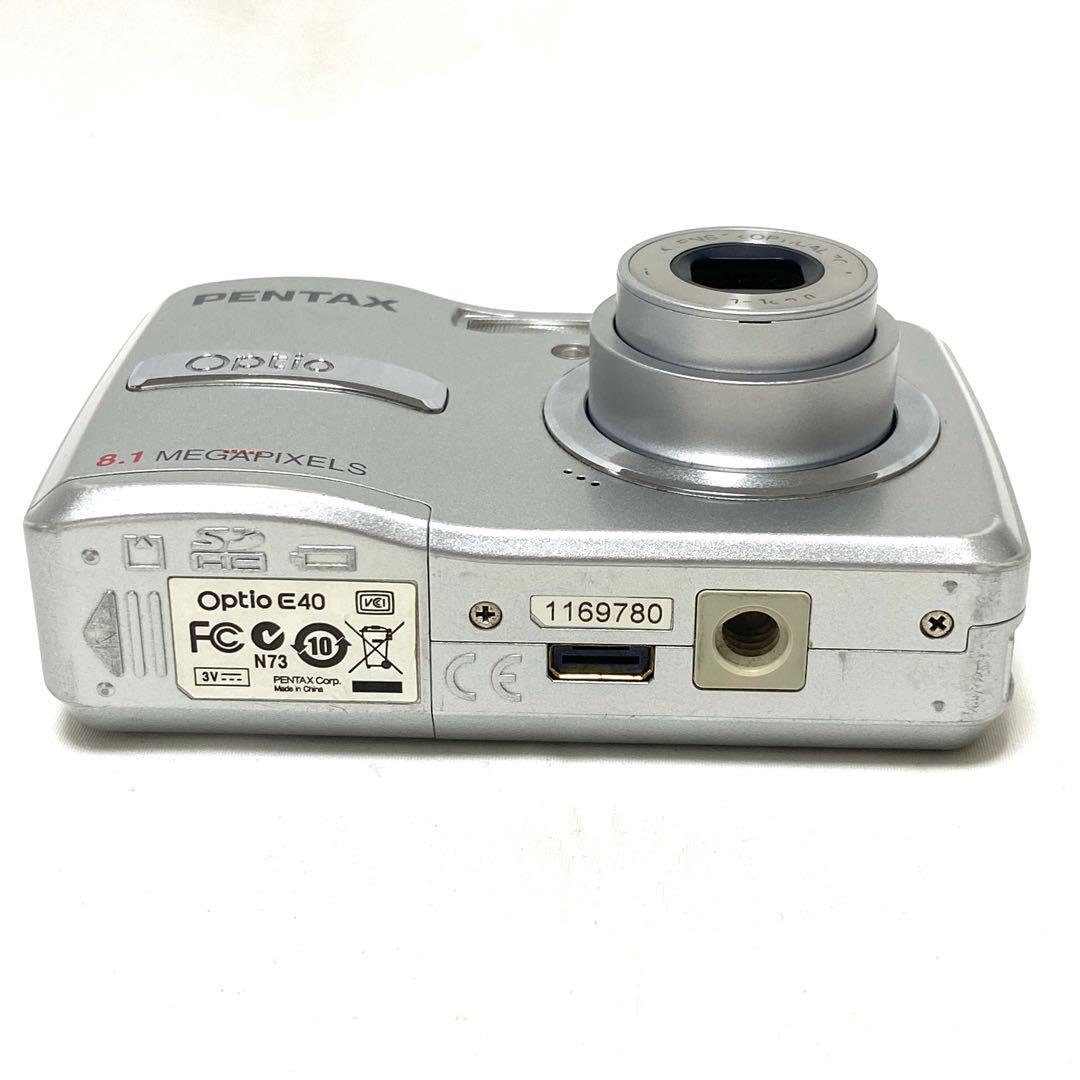 PENTAX Optio E40 コンパクトデジタルカメラ 動作品