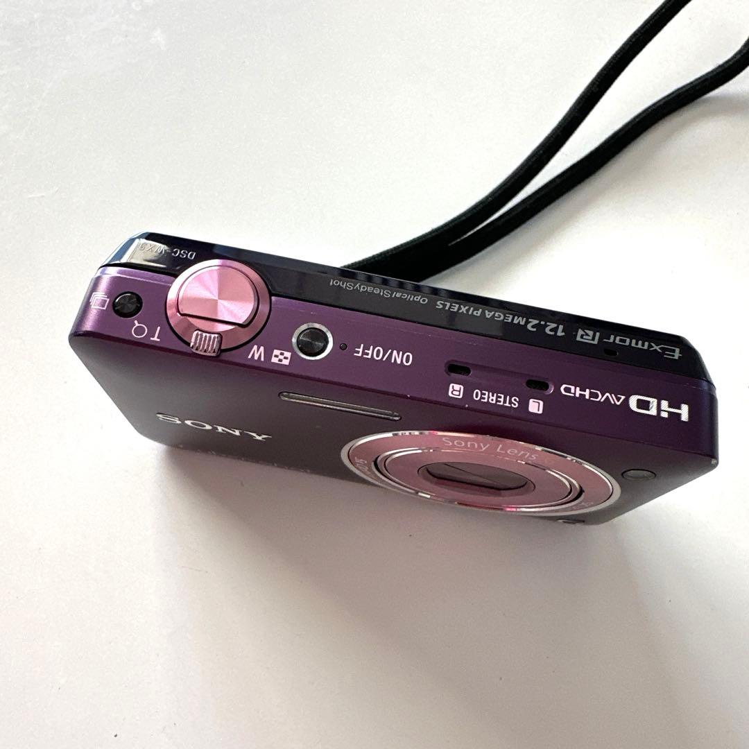 SONY Cyber-shot DSC-WX5 デジタルカメラ パープル