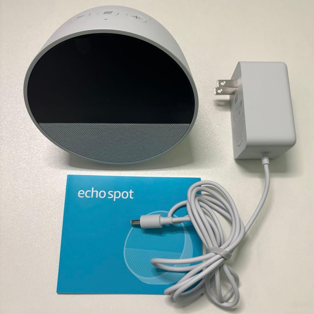 Amazon Echo Spot 2024 ホワイト