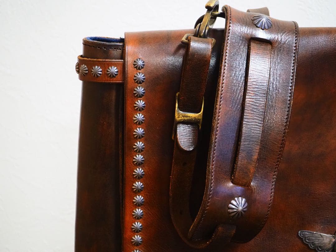 larrysmith ラリースミス　廃盤希少フルカスタムメールバッグ