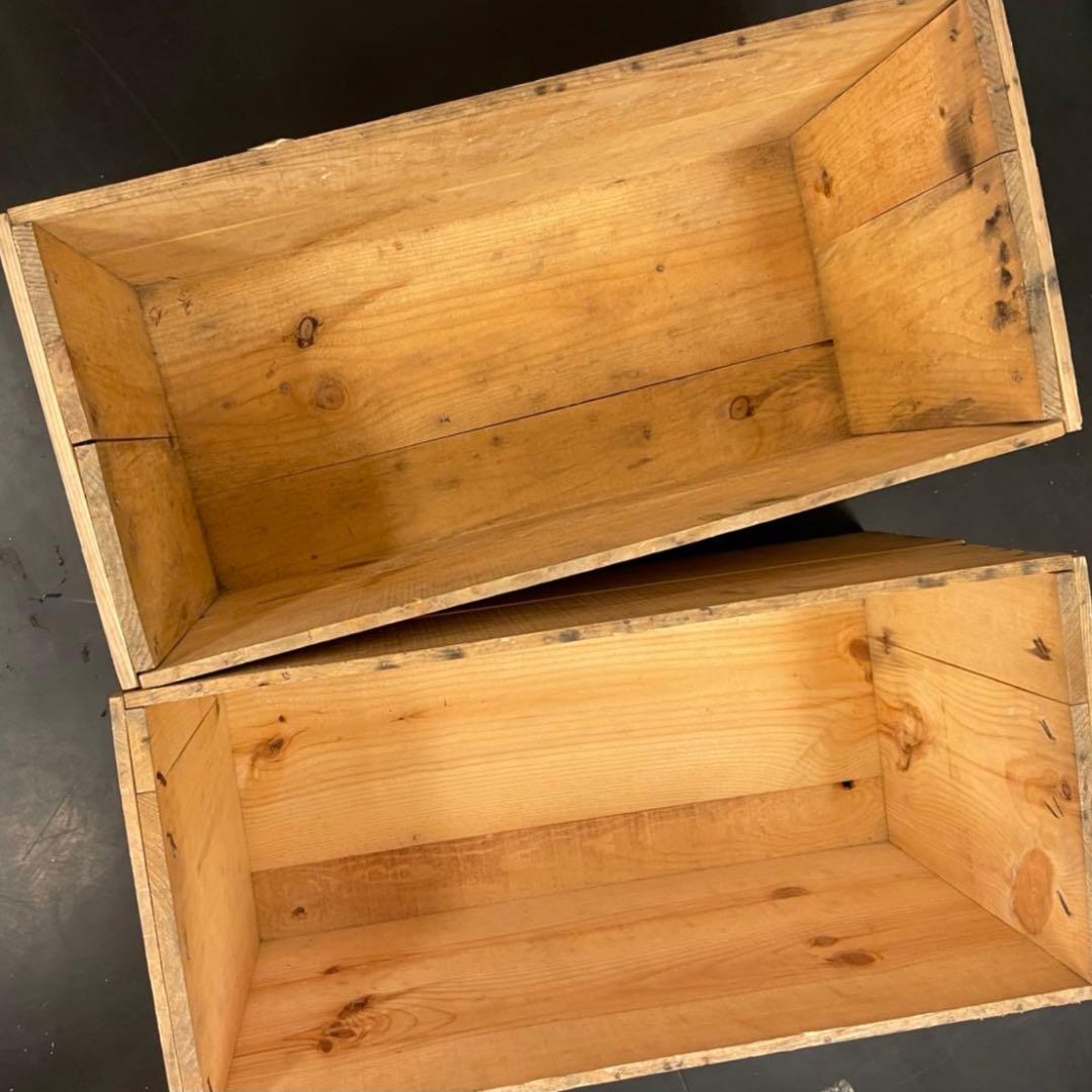 ⑱10箱セット送料無料リンゴ箱りんご箱B品木箱