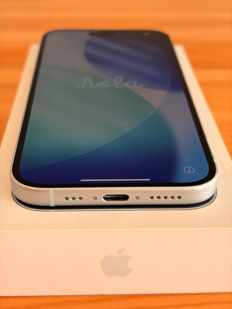 iPhone15 128GB ブルー Apple 本体・充電器セット