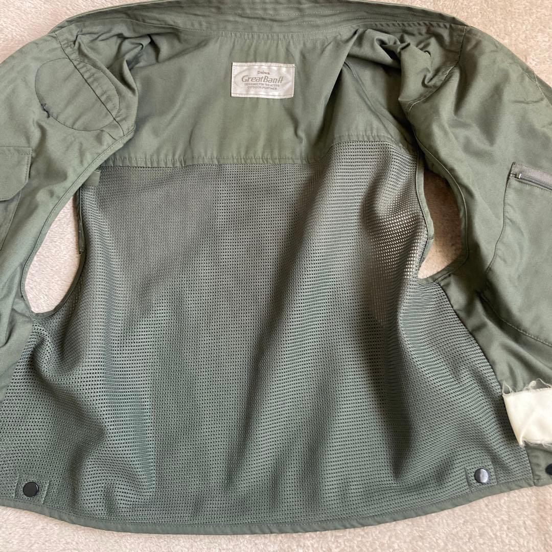 daiwa greatbanff ダイワ フィッシングベスト ギミック ワッペン