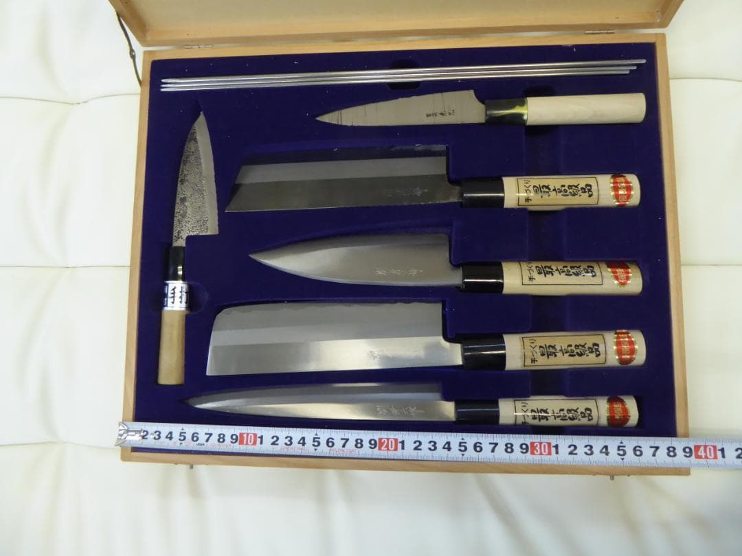 未使用　長期保管品　関　兼六　包丁セット