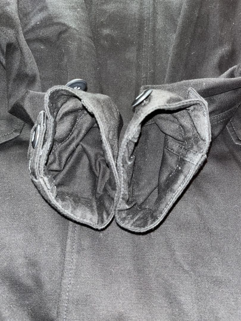 フレッドペリー フィッシュテールパーカー モッズコート ブラック XS