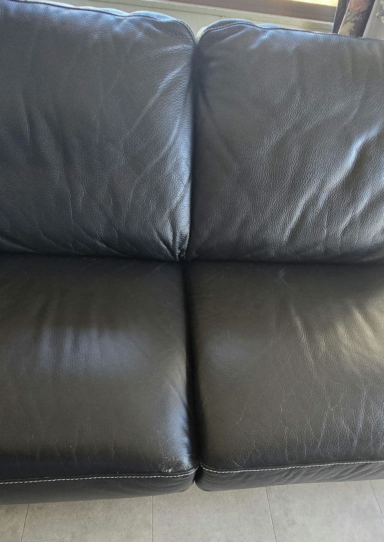 本革 3人掛けソファー