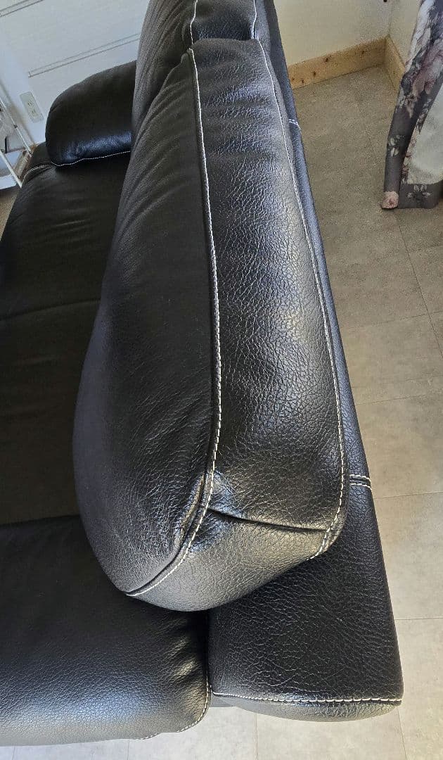 本革 3人掛けソファー