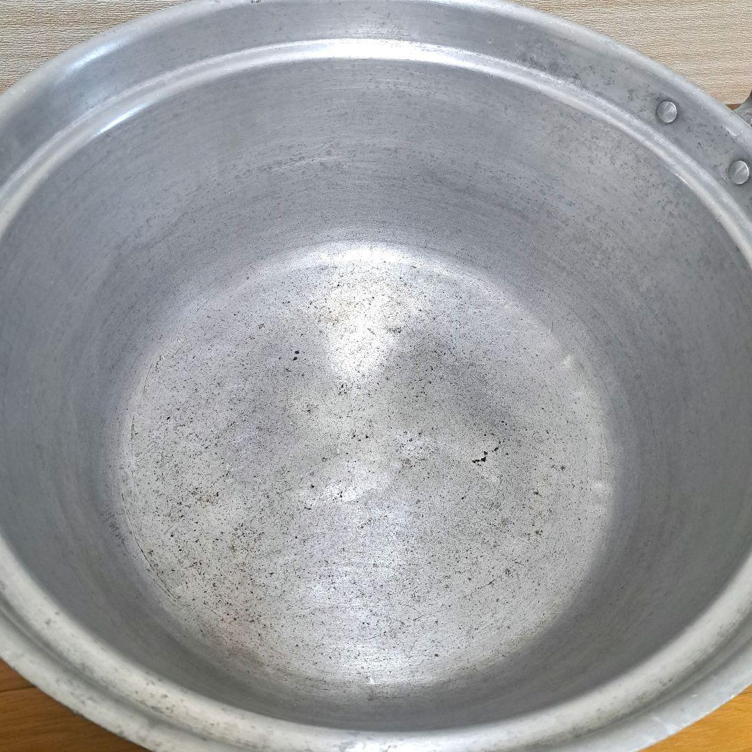 業務用アルミ製両手鍋セット 大 46㎝.51㎝の2点