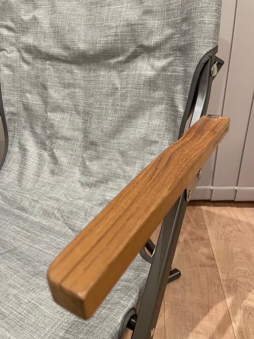  peak 65周年 ローチェア 30 メランジグレー　1脚　美品