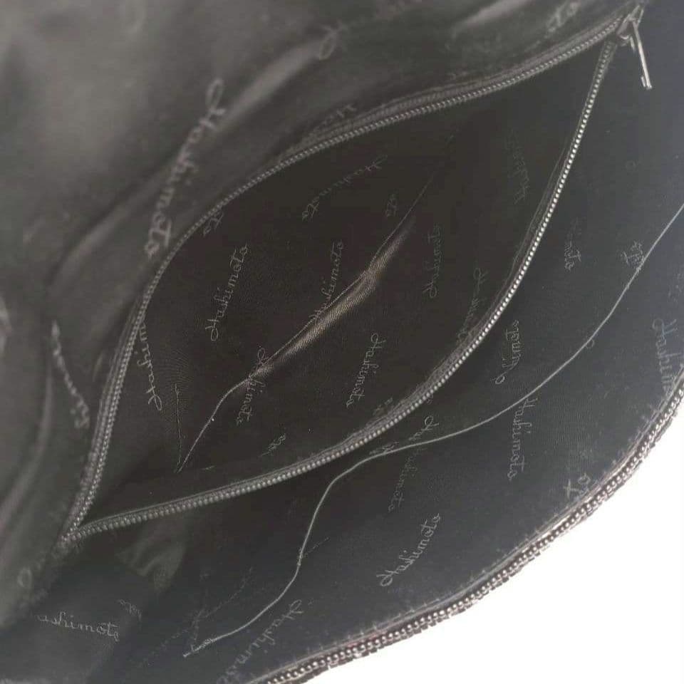 完売モデル Lumy ルミー はしもと ビーズバッグ ハンドバッグ 皇室御用達