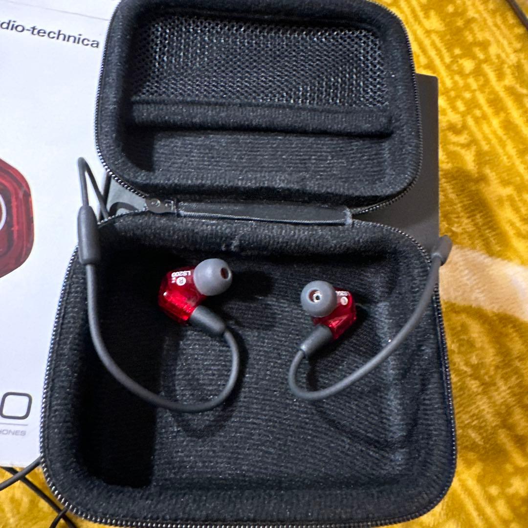 audio-technica ATH-LS200 赤色 イヤホン