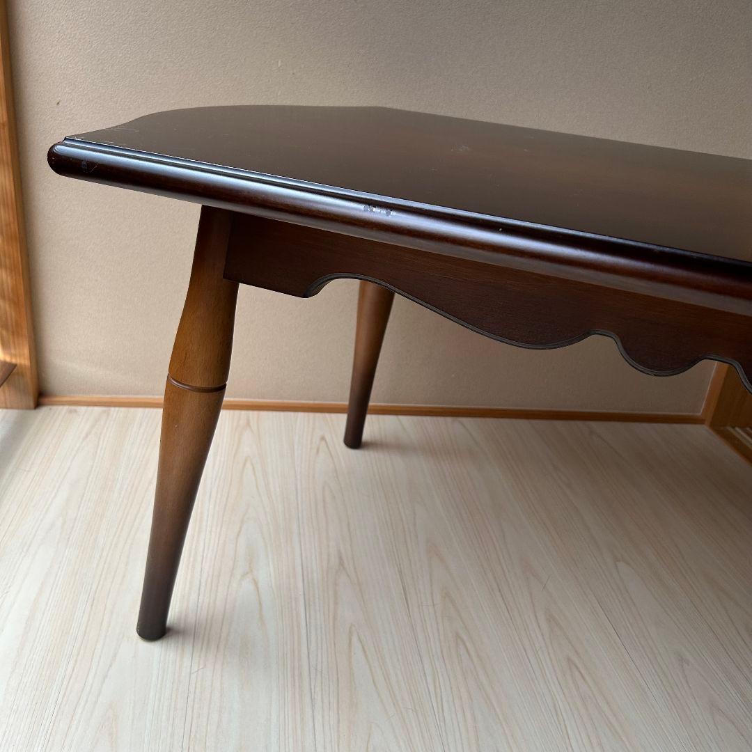 飛騨産業　キツツキ 木製テーブル　ローテーブル　センターテーブル