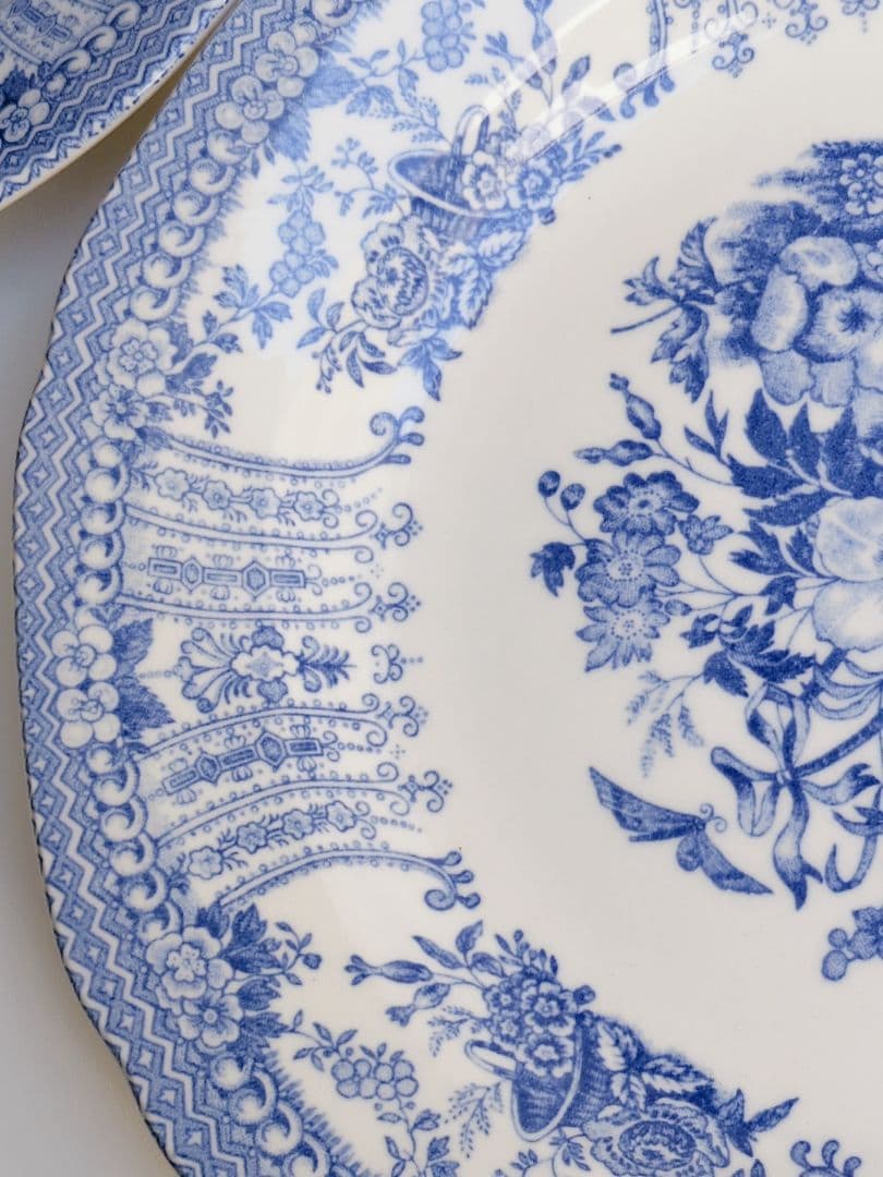 希少☆　バーレイ　フローラ　プレート　２枚