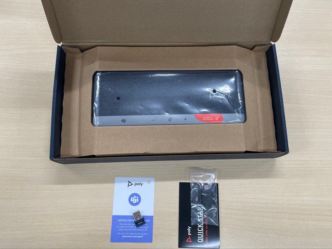 poly sync 40+ Microsoft Teams マイクスピーカー