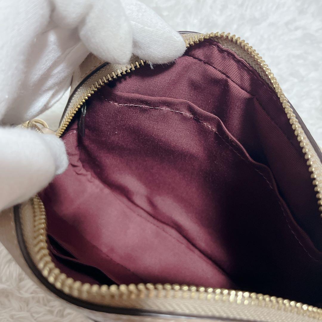 極美品✨COACH カメラバッグ ショルダーバッグ クロスボディ　ベージュ