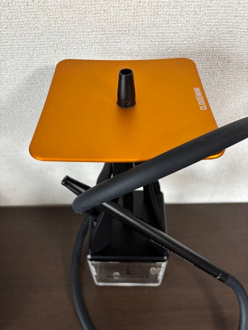 SHISHABUCKS 水タバコ 黒/オレンジ シーシャバックス