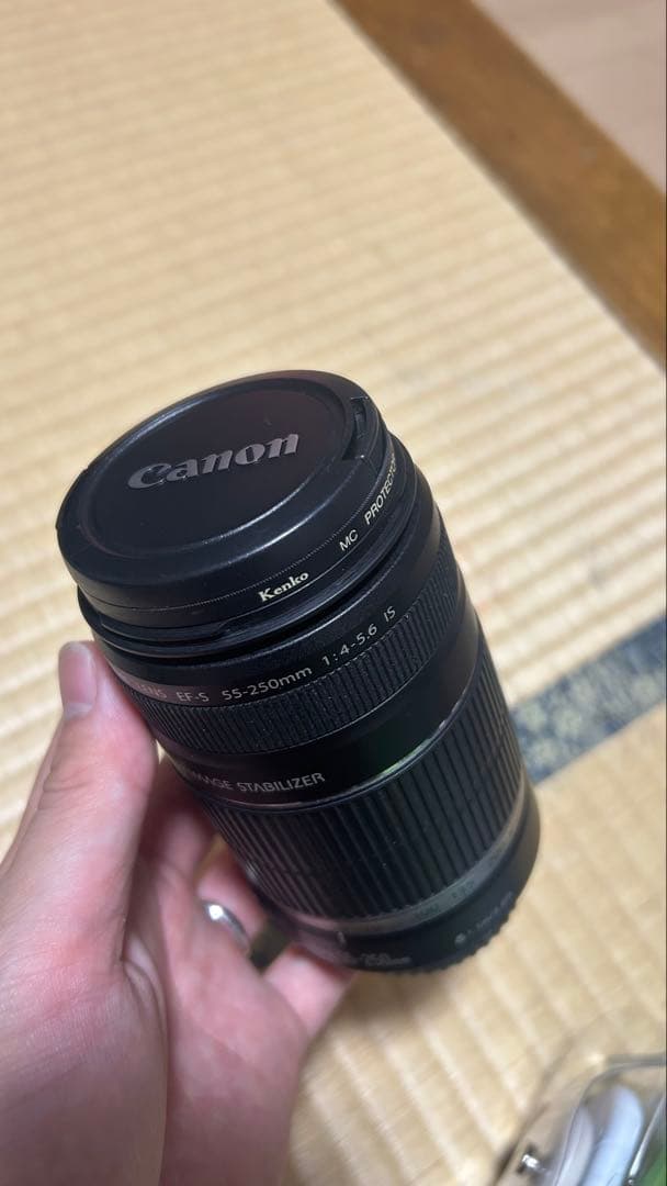 Canon EF-S 55-250mm & 18-55mm レンズセット