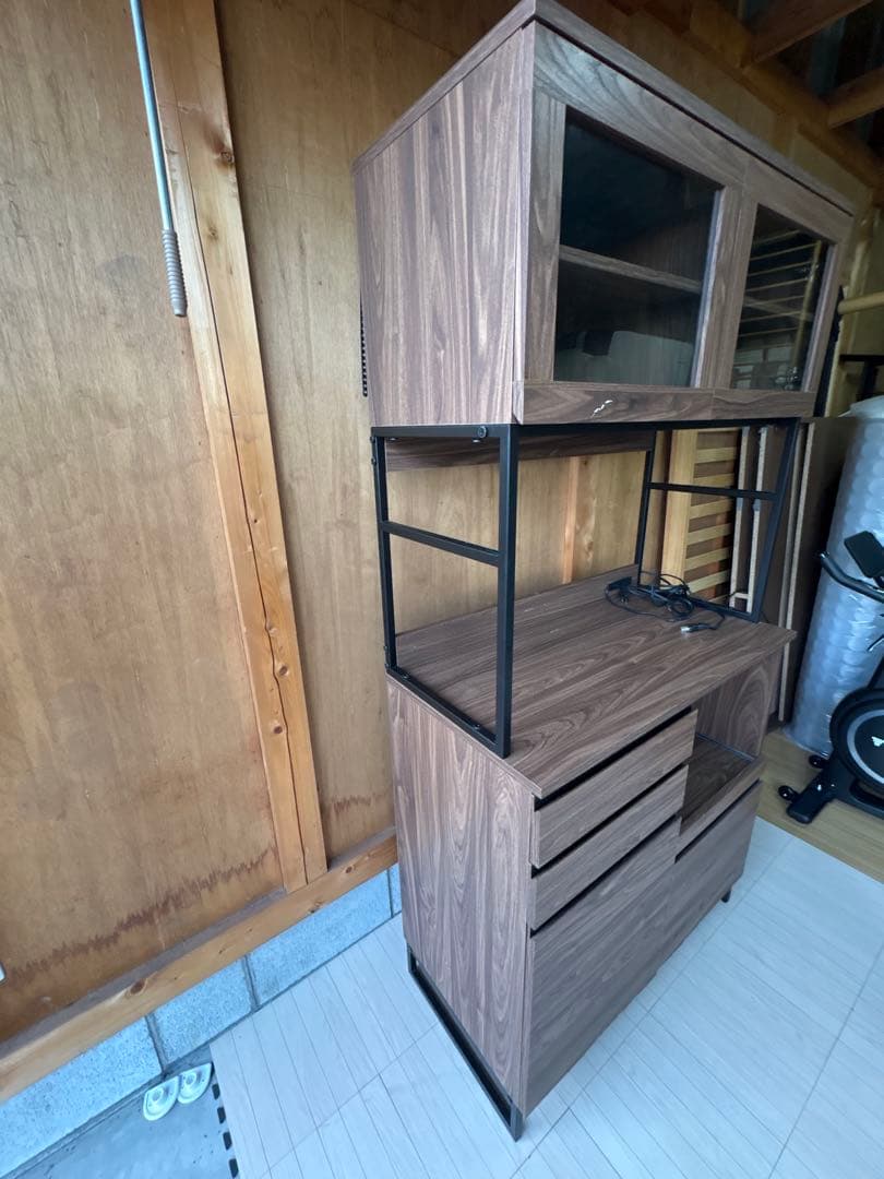 【引取or直配送】YMWORLD (ワイエムワールド) 食器棚