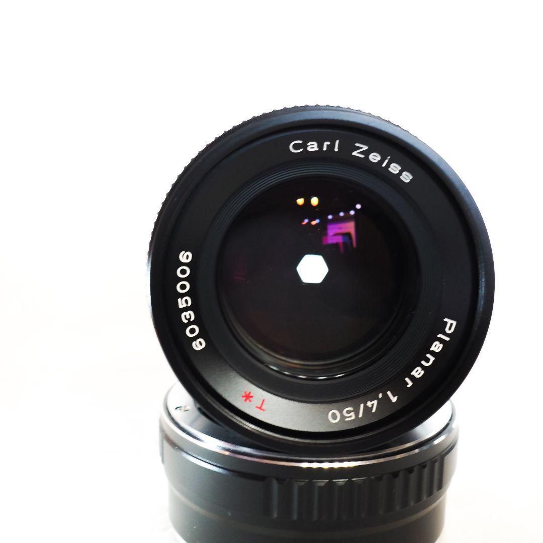 光学極上 Carl Zeiss Planar T* 50mm f1.4