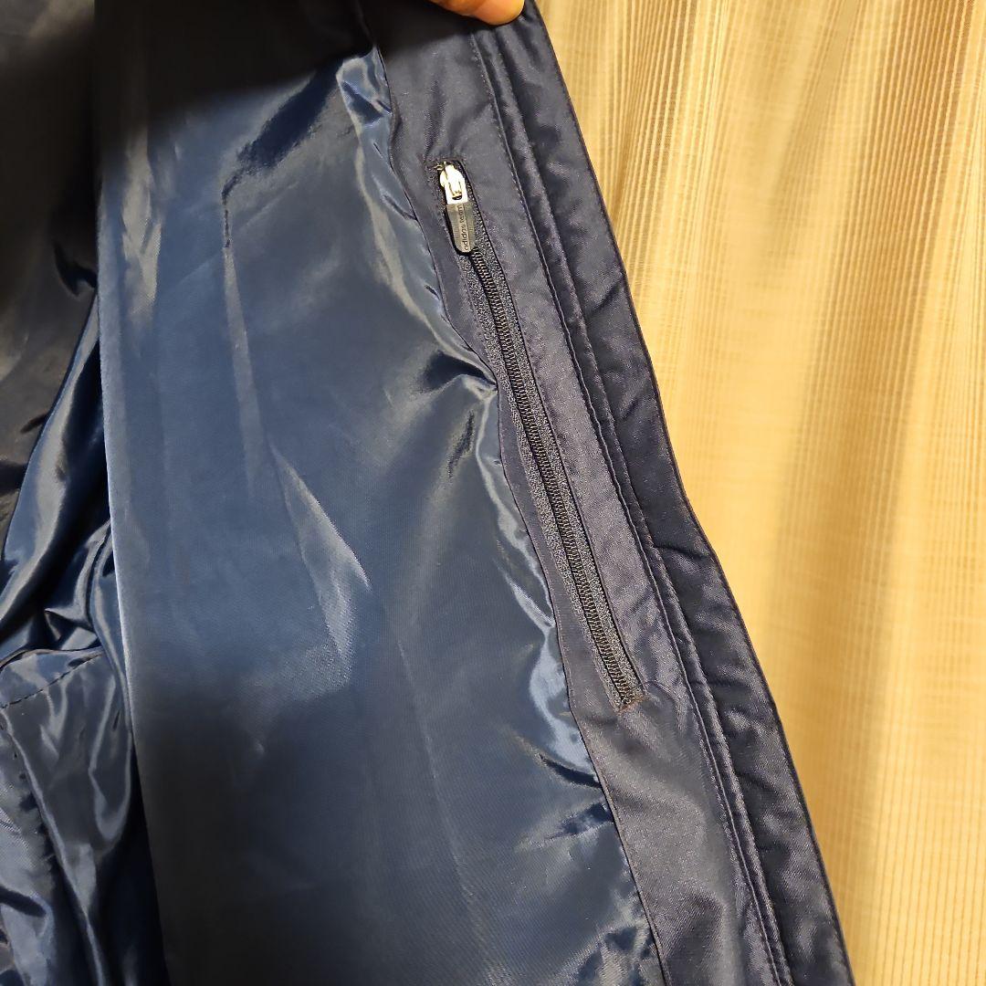 adidas フード付きダウンコート 2XO ネイビー