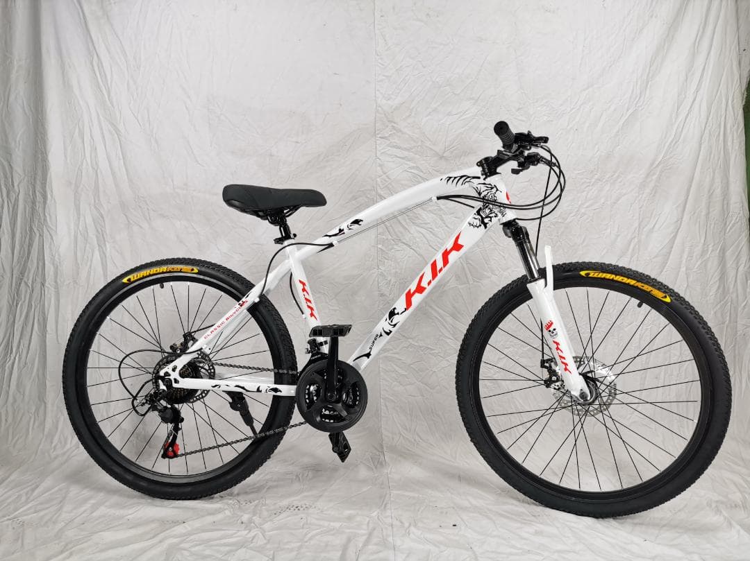 在庫処分超お得 新品KS26 自転車 マウンテンバイク　シマノ21速 鍵付14