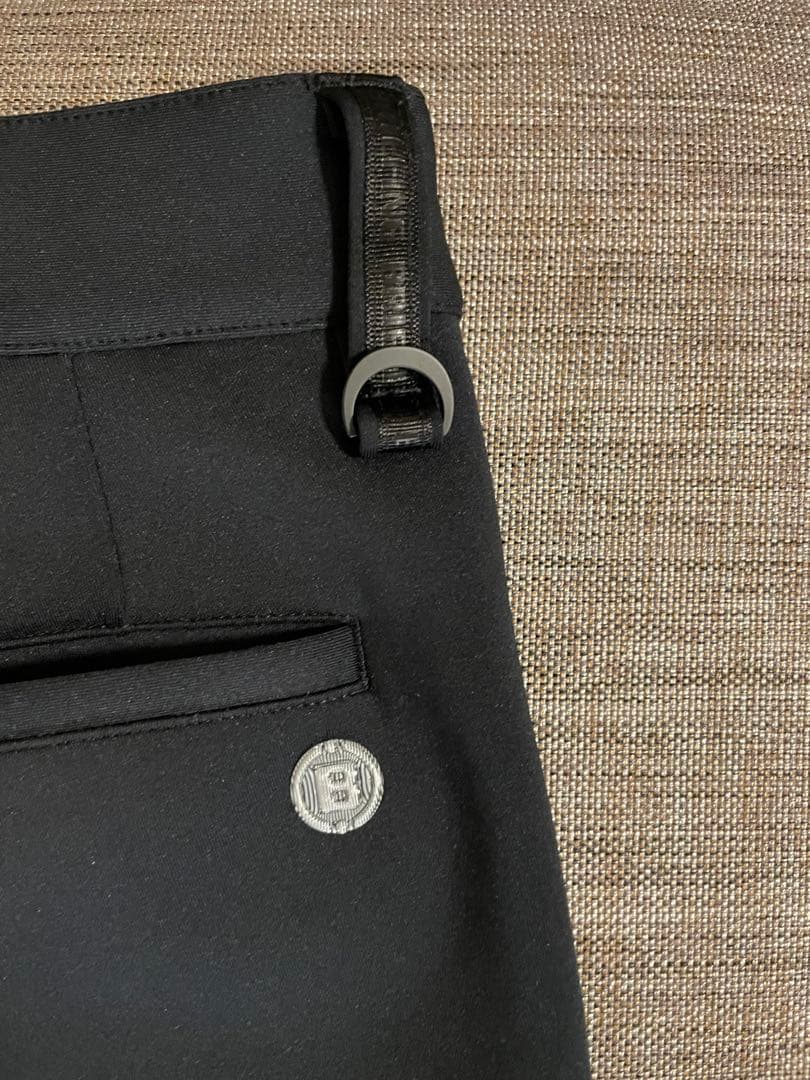 BRIEFING ブラックパンツ ロゴ入り Mサイズ