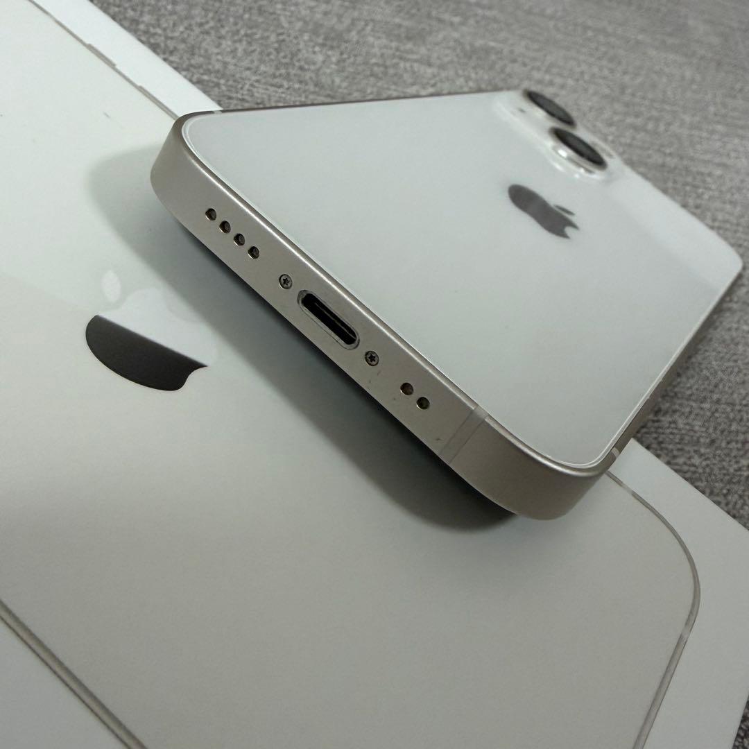 【美品】iPhone13ミニ　128GB スターライト　バッテリー77%