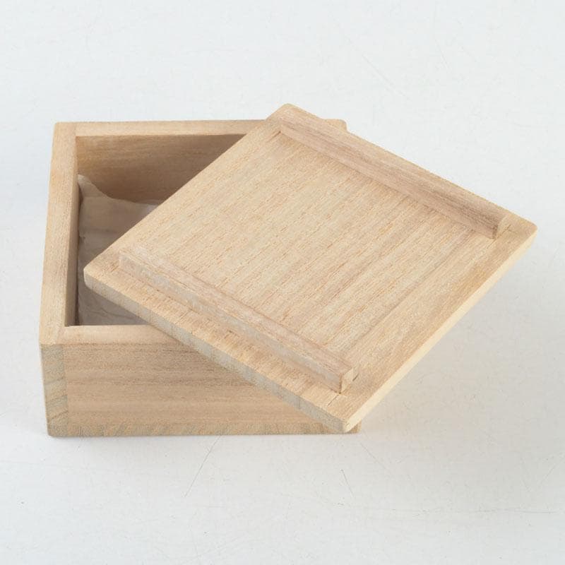 茶道具　石津外記作　屋久杉　内金溜　楓香合　共箱　V　9276