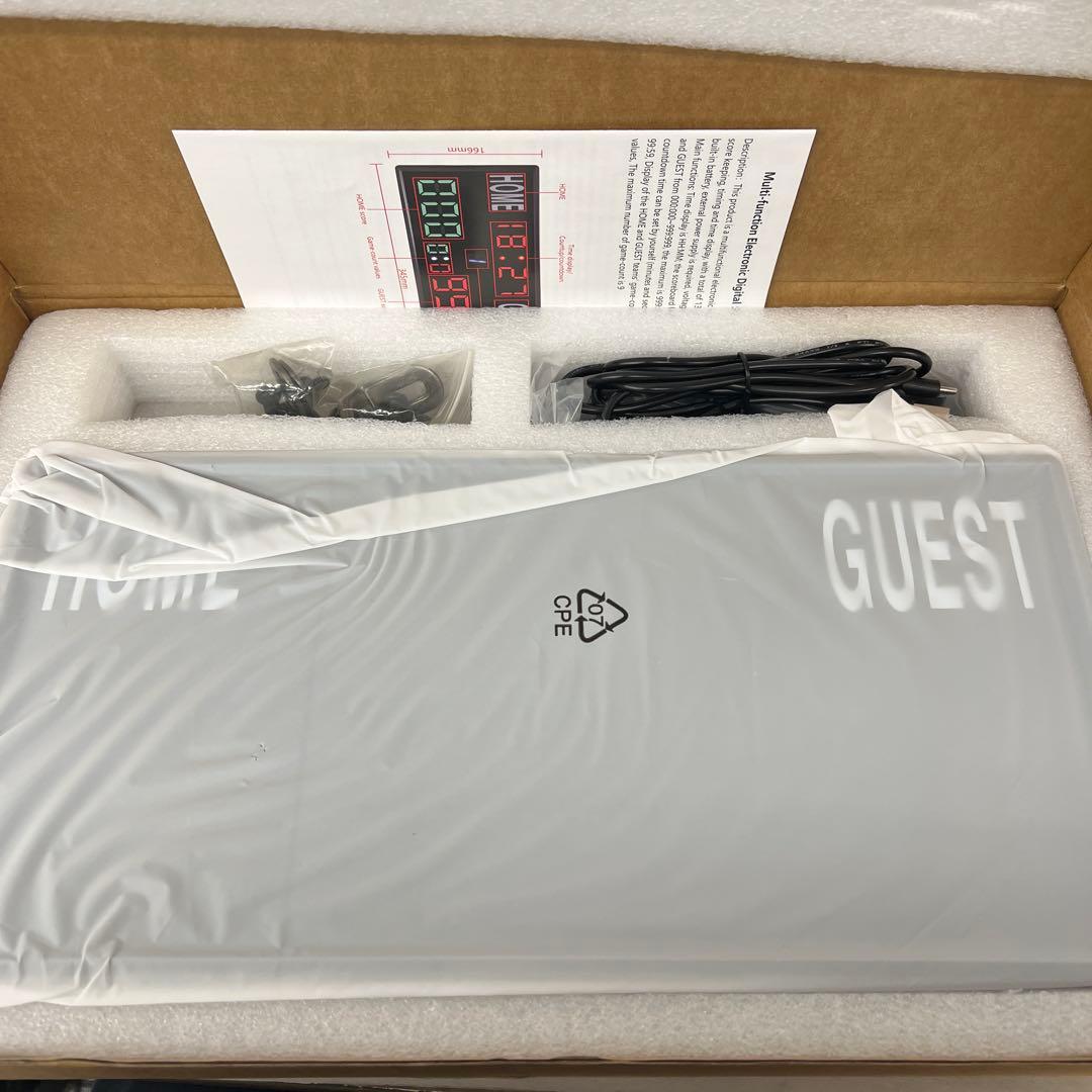 512163デジタルスコアボード(タイマーリモートコントロール)