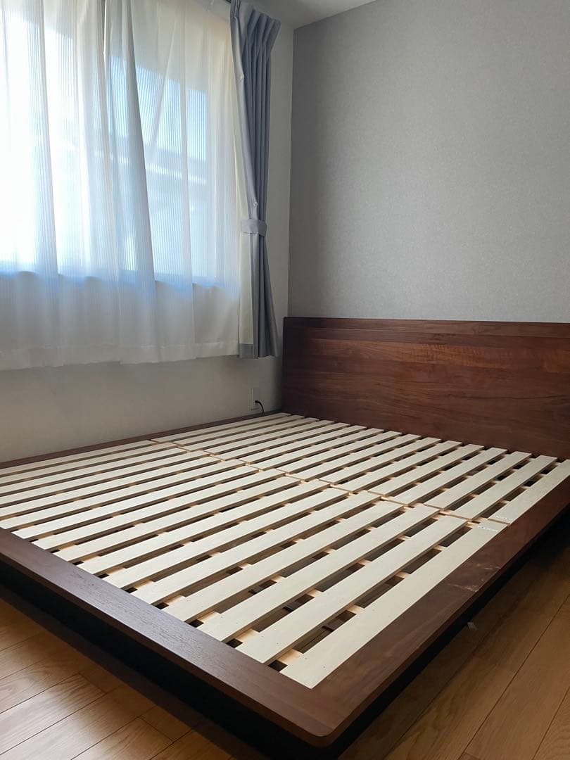 【最終セール】ニトリ　木製スノコベッド クイーンサイズ