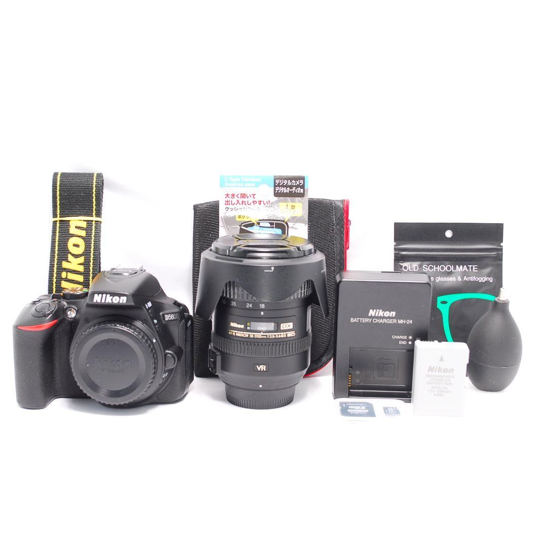 ❤即購入1000円OFF❤ Nikon D5600 手振れ補正搭載 高倍率レンズ
