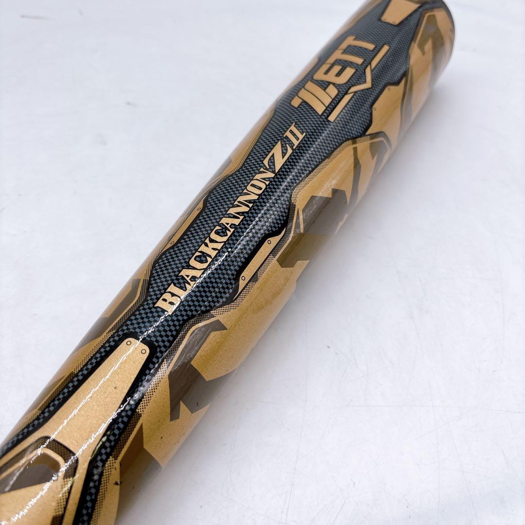 ZETT ブラックキャノンZⅡ 軟式用 BCT35884 バットケース付き