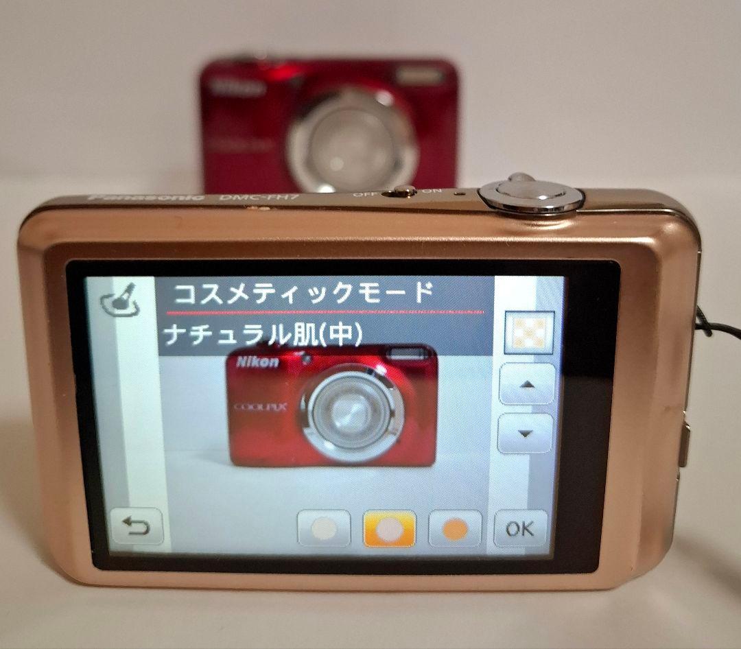 [美品]パナソニック Panasonic LUMIX DMC-FH7 コンデジ