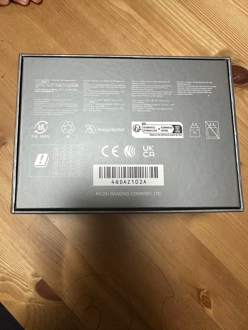 リコー RICOH RICOH GR IV 新品未使用 1年保証付き