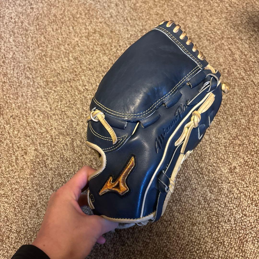 H*O様 Mizuno 軟式グローブ ネイビー 右投げ用