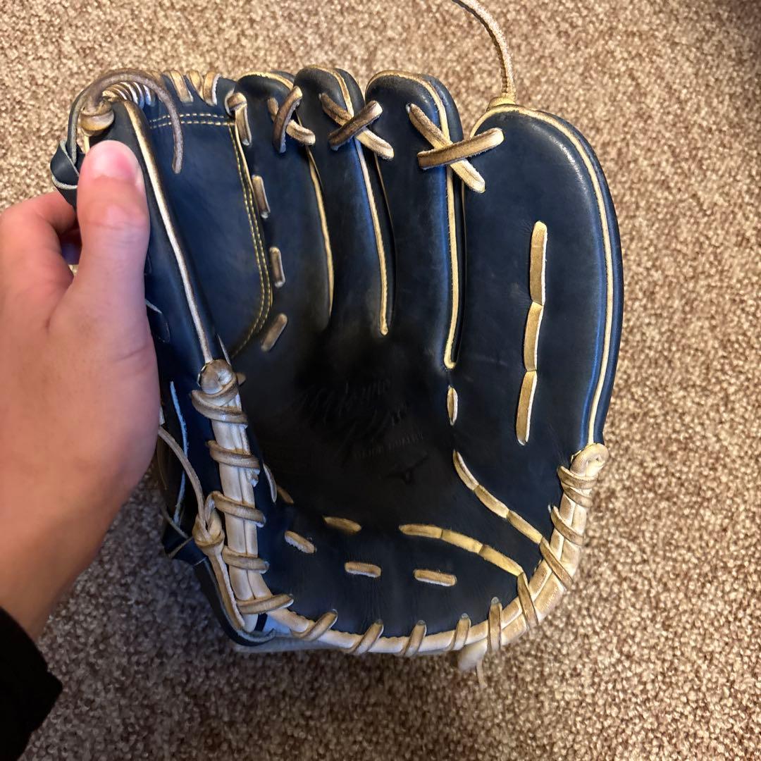 H*O様 Mizuno 軟式グローブ ネイビー 右投げ用
